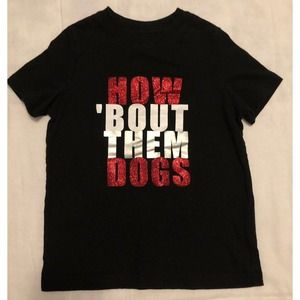 HOW 'BOUT THEM DOGS Kids Shirt -Size 4